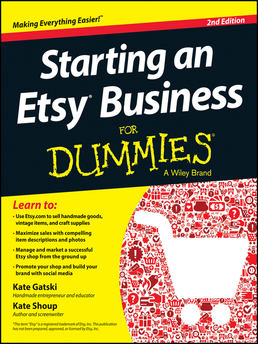Title details for Starting an Etsy Business For Dummies by Kate Gatski - Wait list